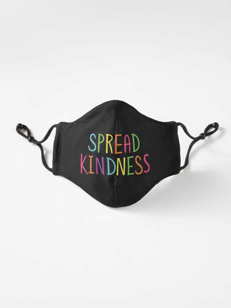 Alternate view of Spread Kindness Anti Bully Teacher Student Awareness Mask
