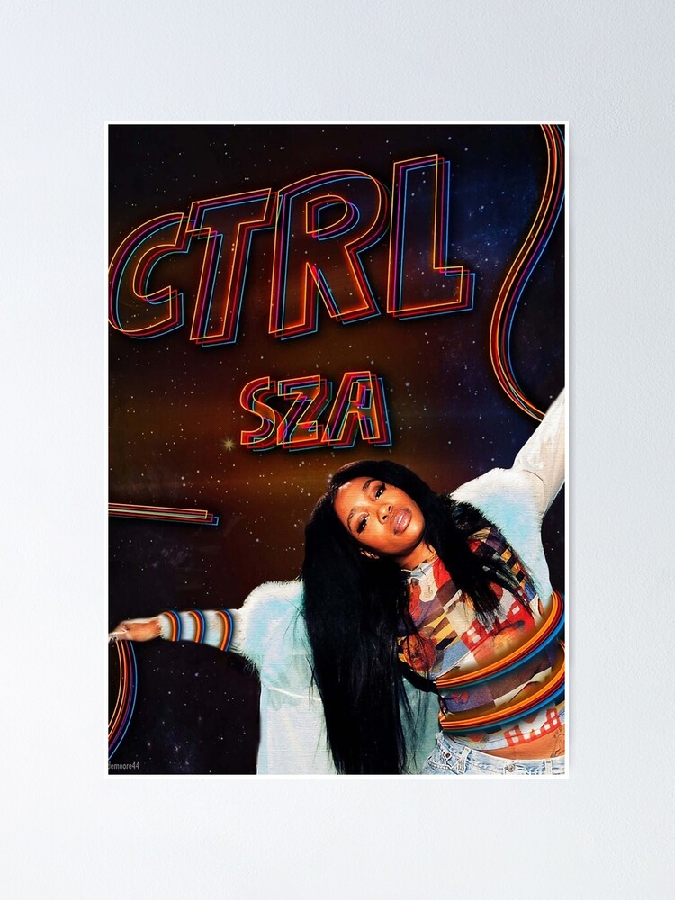 SZA CTRL Poster Album Print - Ctrl By SZA! Poster Poster Poster