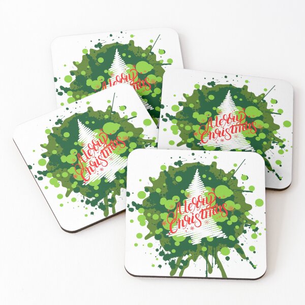 Artikelvorschau, Grungy Weihnachtsbaum Splatter entworfen und verkauft von adzdesigns14.