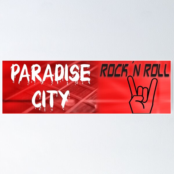 Item preview, Paradise City designed and sold by QuotesDogma.