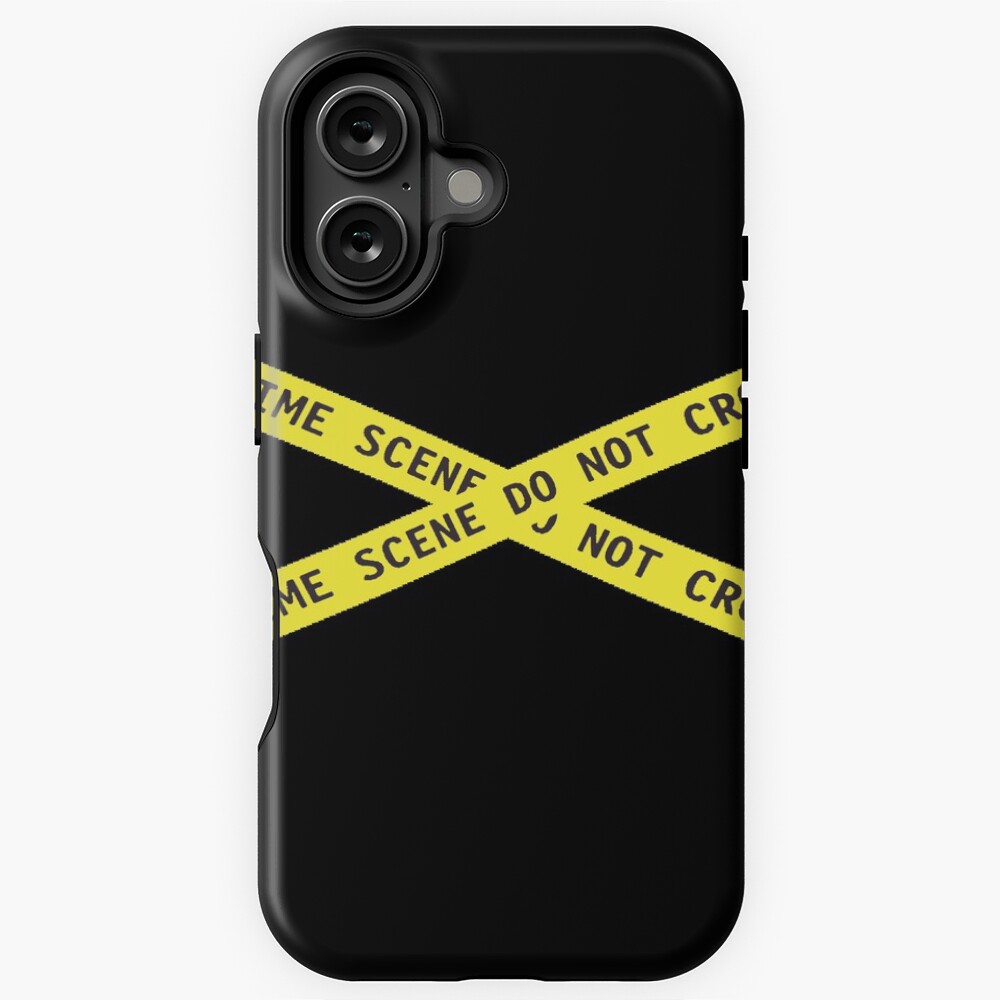 Crime Scene Tape Sticker