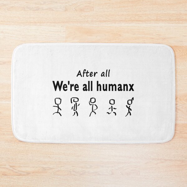 Item preview, Were All Humanx Dark/Light designed and sold by floor3design.
