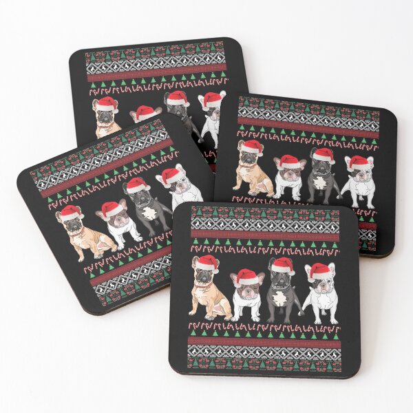 Item preview, French Bulldog Ugly Christmas Sweater designed and sold by FunShirtDesigns.