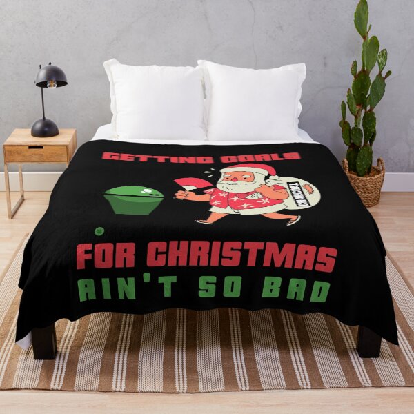 Item preview, Getting Coals For Christmas Ain't So Bad BBQ Charcoal Tee designed and sold by AndApArt.