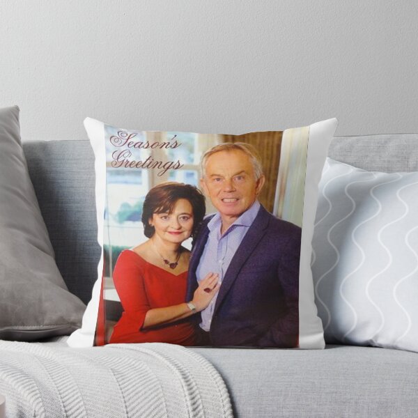 Item preview, Tony & Cherie Blair - Season's Greetings Christmas Card designed and sold by jakewhiteok.