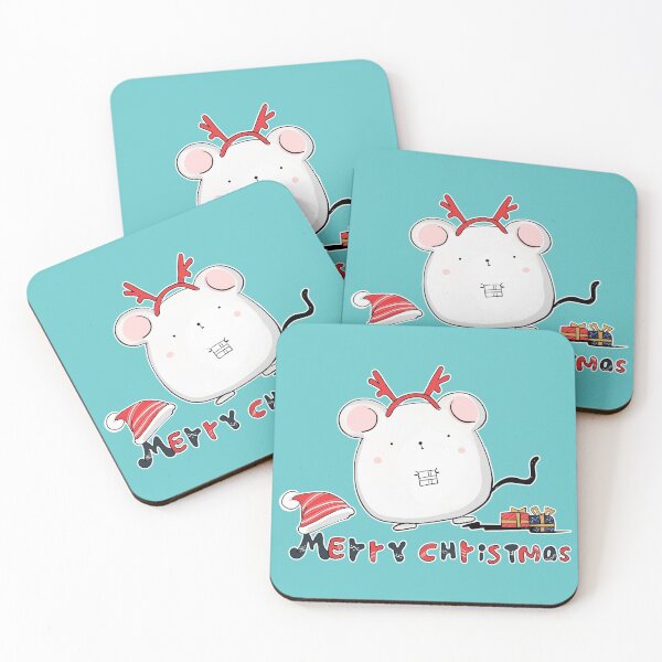 Item preview, Christmas happy gift little mouse designed and sold by Tranguyen.