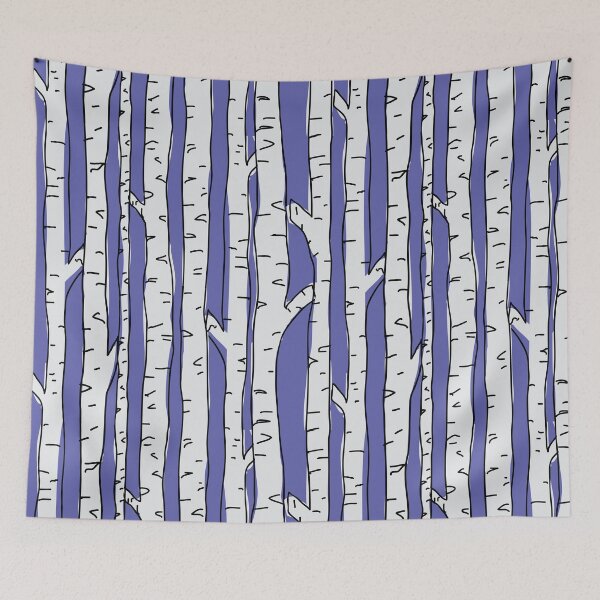 Item preview, Birch Trees in winter designed and sold by Meg M Studio.