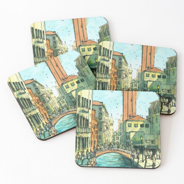 Item preview, Campo San Barnaba Canal scene designed and sold by darrenyeoart.