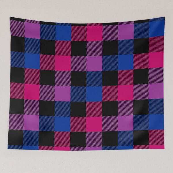 Item preview, Subtle Bi Flag Plaid designed and sold by -Gedwolcraeft-.