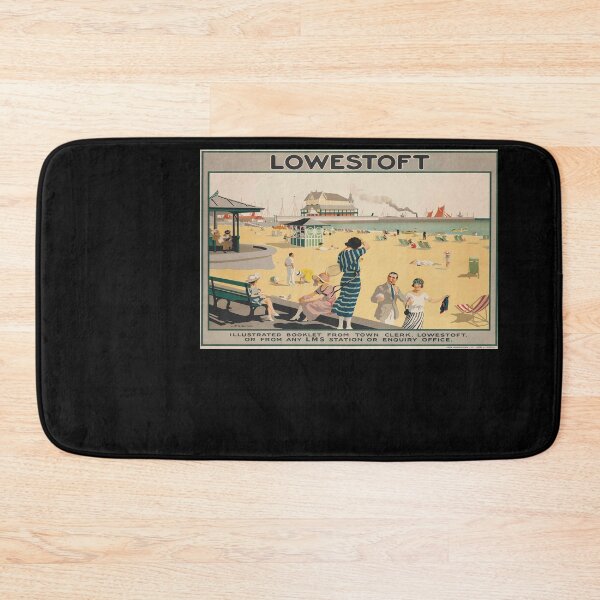 Item preview, retro classic Lowestoft poster designed and sold by CorasPosters.