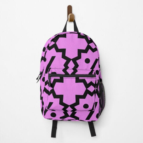 Item preview, Violet and Black Abstract Shapes designed and sold by PatternsRUs.