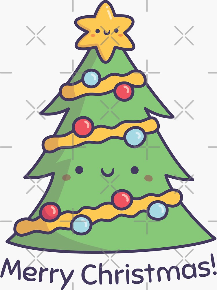 Girly Christmas Trees Vinyl Girly Christmas Trees Vinyl