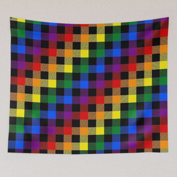 Item preview, Subtle Gay Flag Plaid designed and sold by -Gedwolcraeft-.