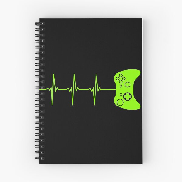 Item preview, Gamer Heartbeat Gaming Video Game Controller with Heart Pulse Line 2 designed and sold by Saad Akchich.