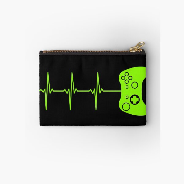 Item preview, Gamer Heartbeat Gaming Video Game Controller with Heart Pulse Line 2 designed and sold by Saad Akchich.