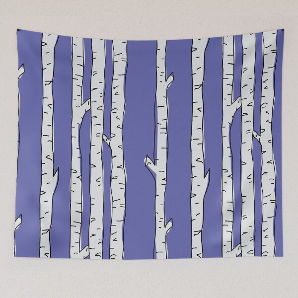 Item preview, Birch Trees in winter designed and sold by Meg M Studio.