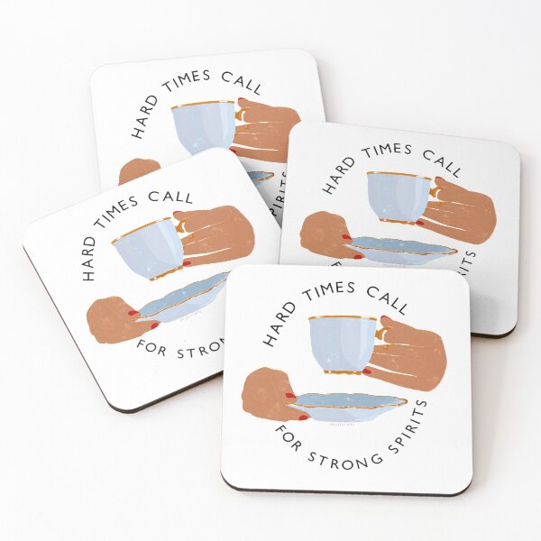 Item preview, Hard times call for strong spirits  designed and sold by Alaurathexplora.