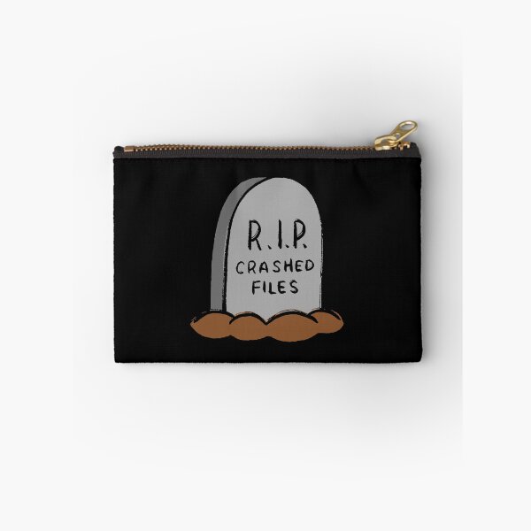 Item preview, RIP crashed files designer humour ironic funny lost rest in peace tomb designed and sold by am-mantilla2156.