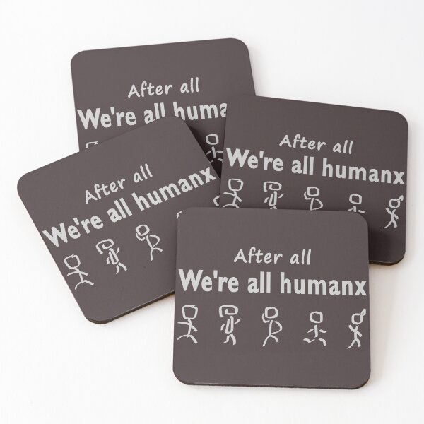 Item preview, Were All Humanx Light/Dark designed and sold by floor3design.