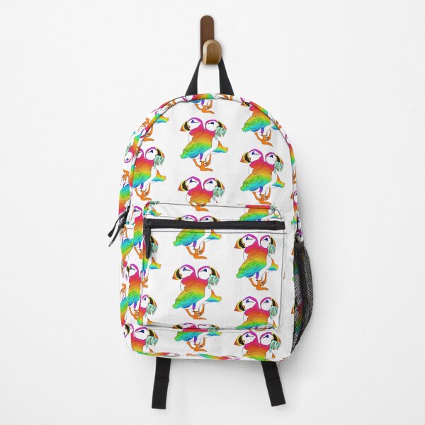 Item preview, Rainbow puffins designed and sold by KatyChristoff.