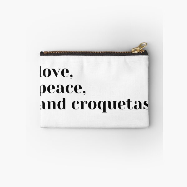 Item preview, Love Peace and Croquetas designed and sold by Cubiches.