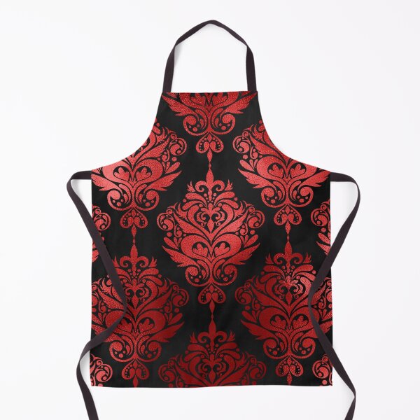 Artikelvorschau, Rotes und schwarzes Muster entworfen und verkauft von WOW TeesAndThings.