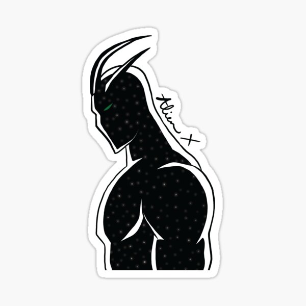Ben 10 #32 - Alien X (Black) Sticker for Sale by Bluefooted
