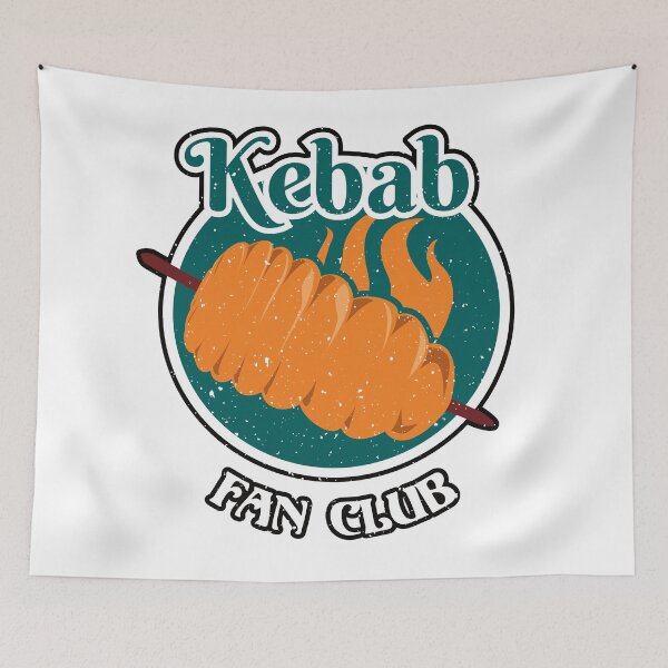 Item preview, Kebab Fan Club Badge designed and sold by infleims.