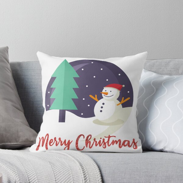 Item preview, Merry Christmas Snowman designed and sold by kindryb.