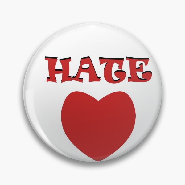 Item preview, Slightly Wrong - Hate and love does not go together designed and sold by Quotes-I-Wear.
