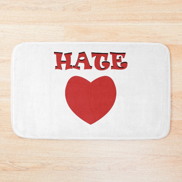 Item preview, Slightly Wrong - Hate and love does not go together designed and sold by Quotes-I-Wear.
