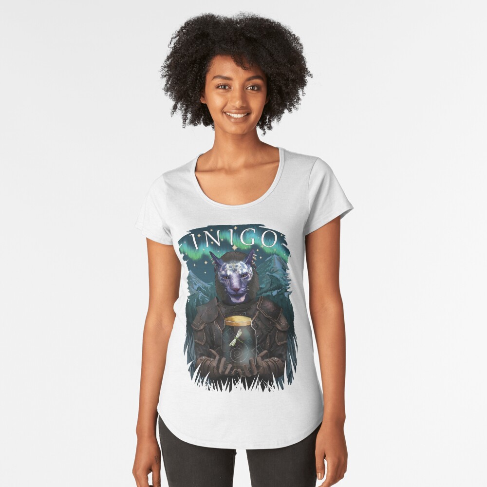 Item preview, Premium Scoop T-Shirt designed and sold by smartbluecat.