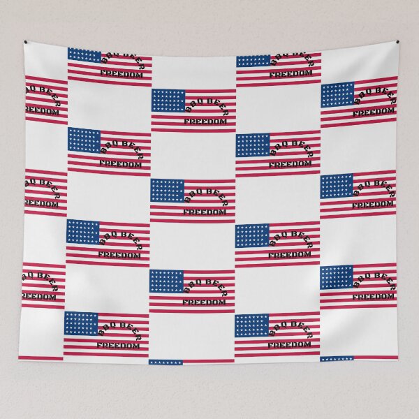Item preview, BBQ, BEER, FREEDOM designed and sold by SciathDe.