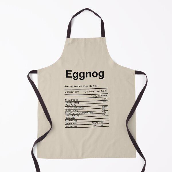 Item preview, Eggnog Nutritional Facts Christmas Xmas Holiday designed and sold by Gsallicat.