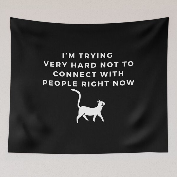 Item preview, I'm Trying Very Hard Not to Connect with People Right Now designed and sold by travelnerd.