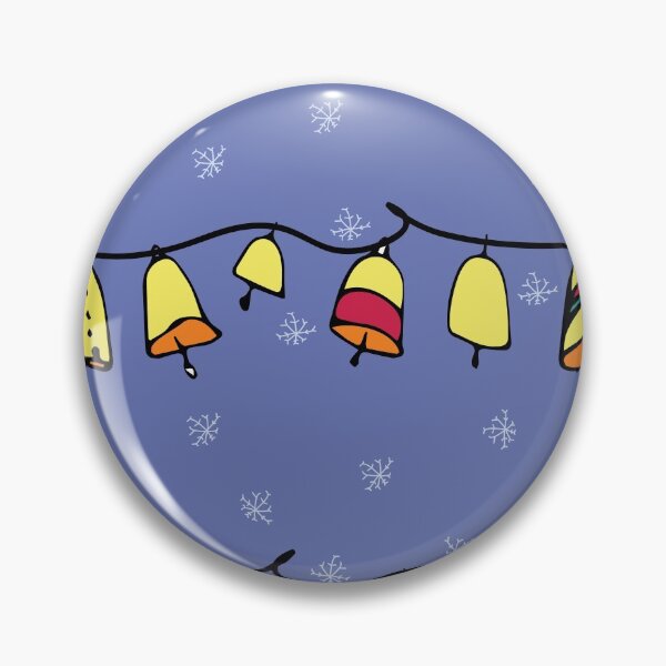 Item preview, Bells on a line holiday spirit designed and sold by Meg M Studio.