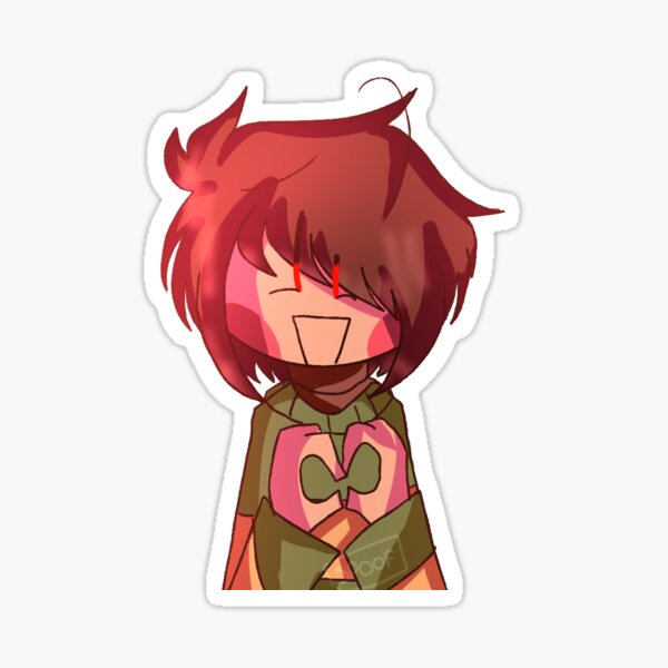 XChara Sticker for Sale by SpoofaFoops