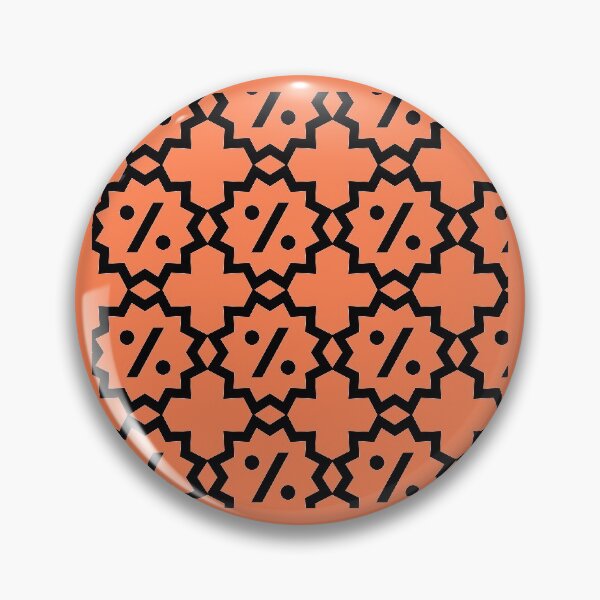 Aperçu de l'œuvre Formes abstraites corail et noir créée et vendue par PatternsRUs.