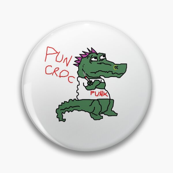 Item preview, Pun Croc designed and sold by FreeWillDesign.