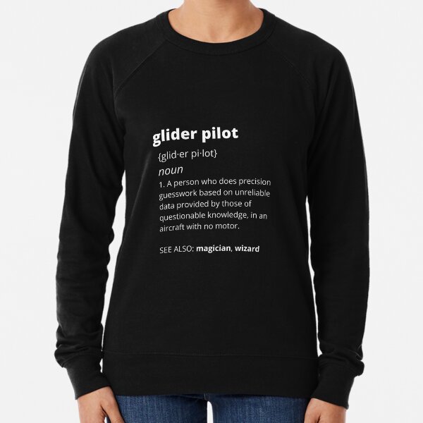 Item preview, Glider Pilot Aviation Soaring Flying Wizard Precision Aircraft designed and sold by ArcticPrint.