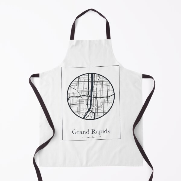 Item preview, Grand Rapids City Map  designed and sold by Hollowfog.