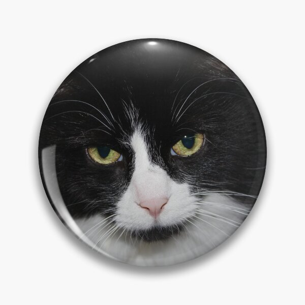 Item preview, Black and White Tuxedo Cat designed and sold by anitahiltz.