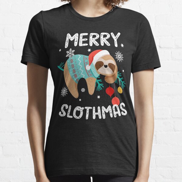 Équipe de course de paresseux Nous obtiendrons There-Sloth Ugly Christmas Sweatshirt