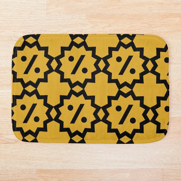Artikelvorschau, Gold und schwarze abstrakte Formen entworfen und verkauft von PatternsRUs.