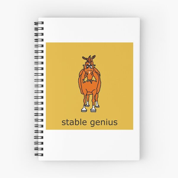 Item preview, Stable Genius designed and sold by FreeWillDesign.