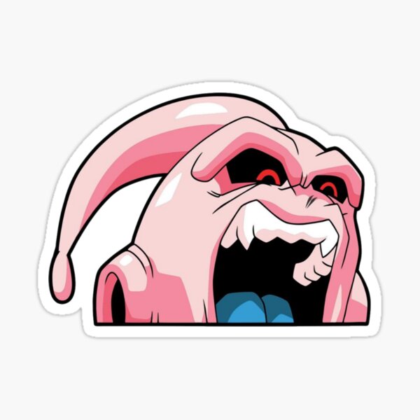 Majin Buu Peeker Sticker
