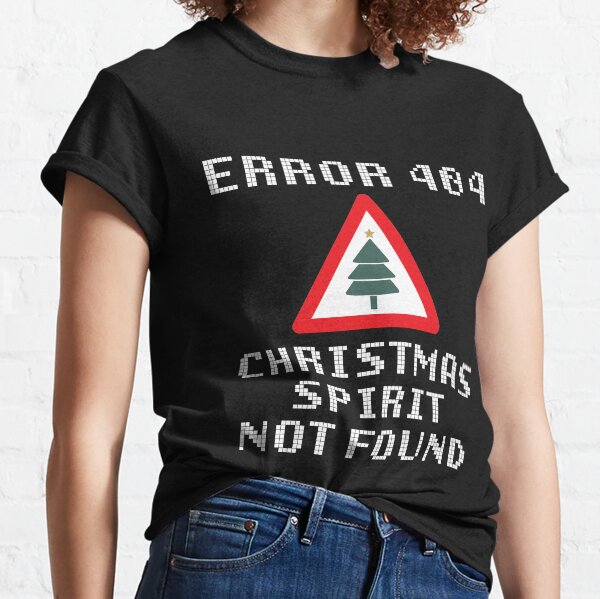 Artikel-Vorschau von Fehler 404 Weihnachtsgeist nicht gefunden - Anti Weihnachten, designt und verkauft von AmpersandCuster.