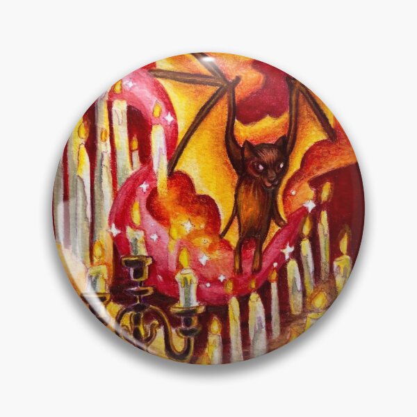 Item preview, Magical Bat Witch and Warlock Familiar designed and sold by marsunicornio.
