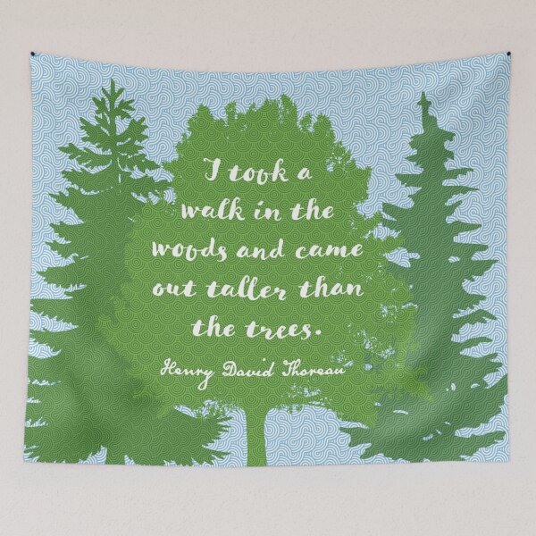 Item preview, Walk in the Woods, Thoreau designed and sold by candhdesigns.