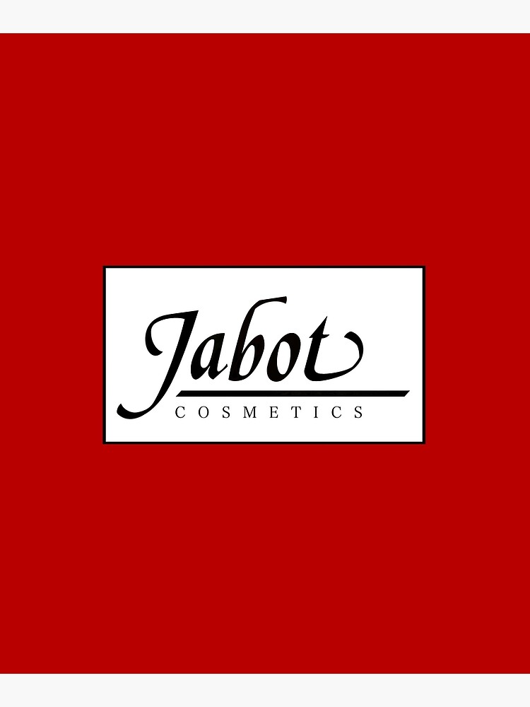 "Jabot Cosmetics Lightbox Red Background" Mounted Print for Sale by